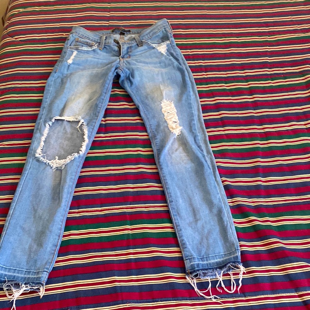Ripped Denim Jean size 25